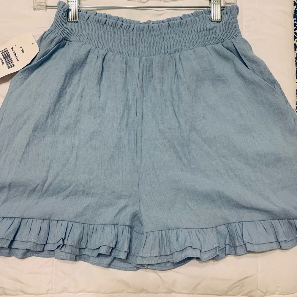 RACHEAL ruffled shorts